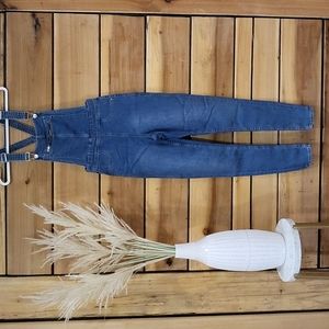 H&M DIVIDED SKINNY OVERALLS